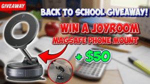 JOYROOM Back to School Giveaway – Win a $50 Amazon Gift Card + MagSafe Mount! | Contests for money