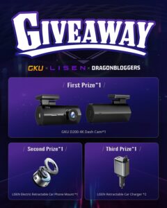 Win Big with the GKU & LISEN DragonBloggers Giveaway! | Contests for money